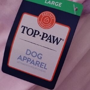 Top Paw Dog Apparel in Soft Pink